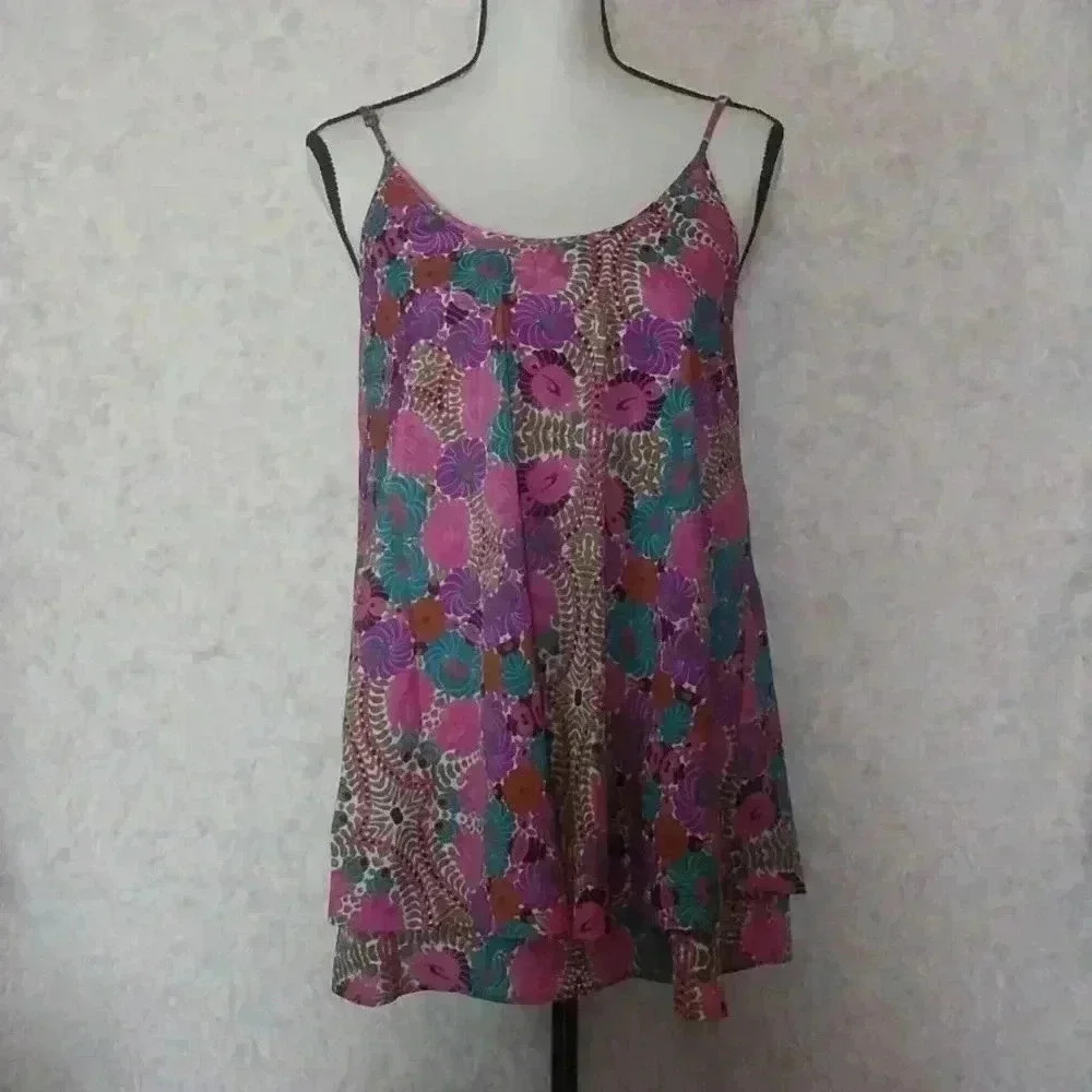 Show Me Your Mumu Floral Tank Size M